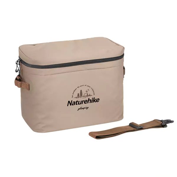 یخدان تاشو 20 لیتری نیچرهایک مدل Light Coffee NH20SJ043